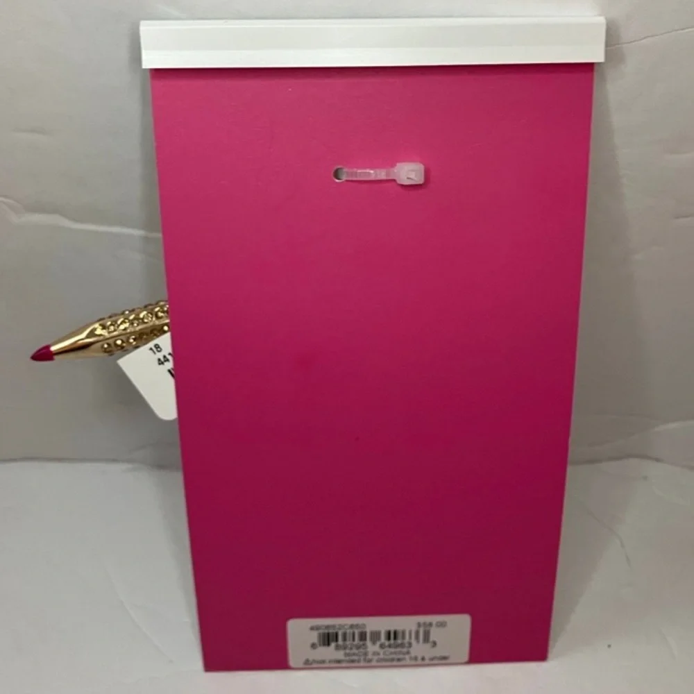 BETSEY JOHNSON Notebook & Pencil Set Bag Purse Backpack Charm Keychain 2024 NWT